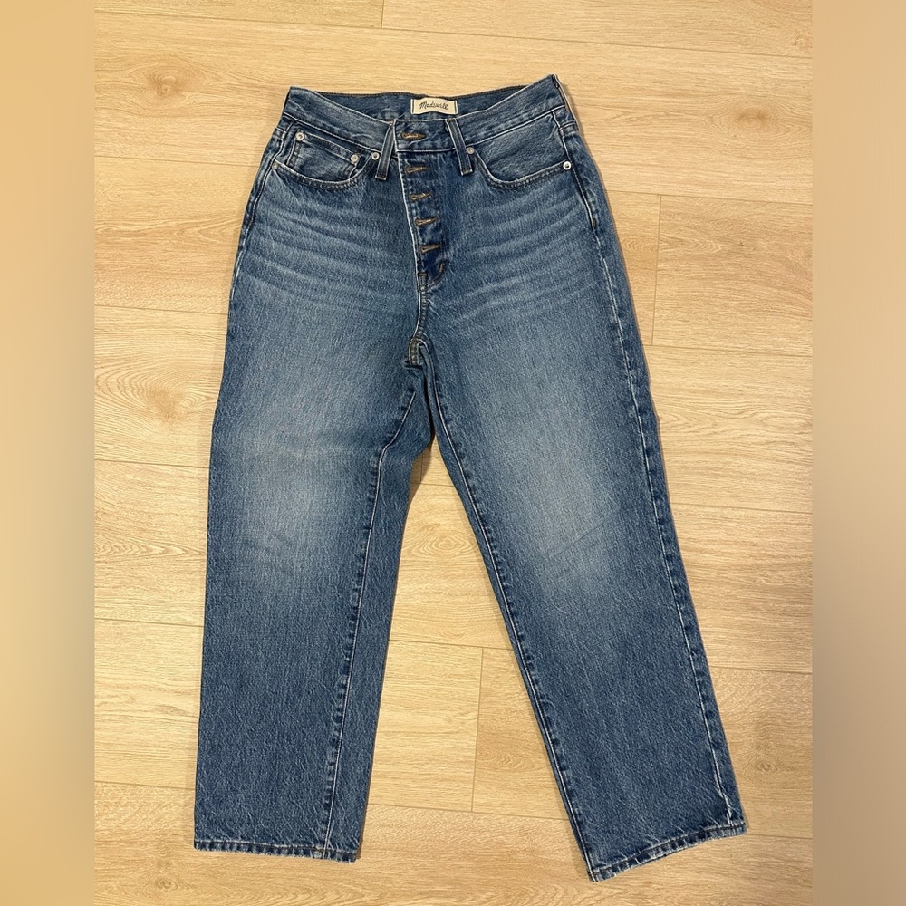 Madewell perfect vintage straight jean